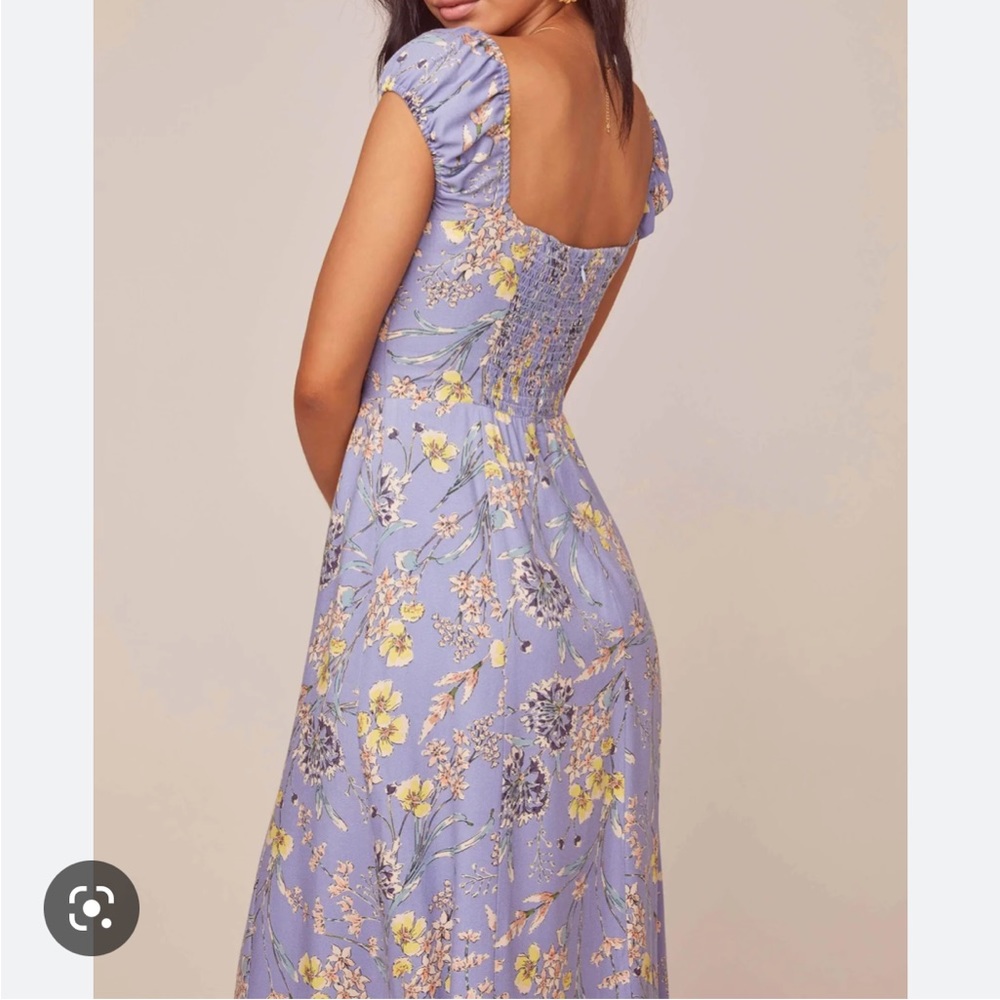 Floral Blue Dress - Picture 3 of 16
